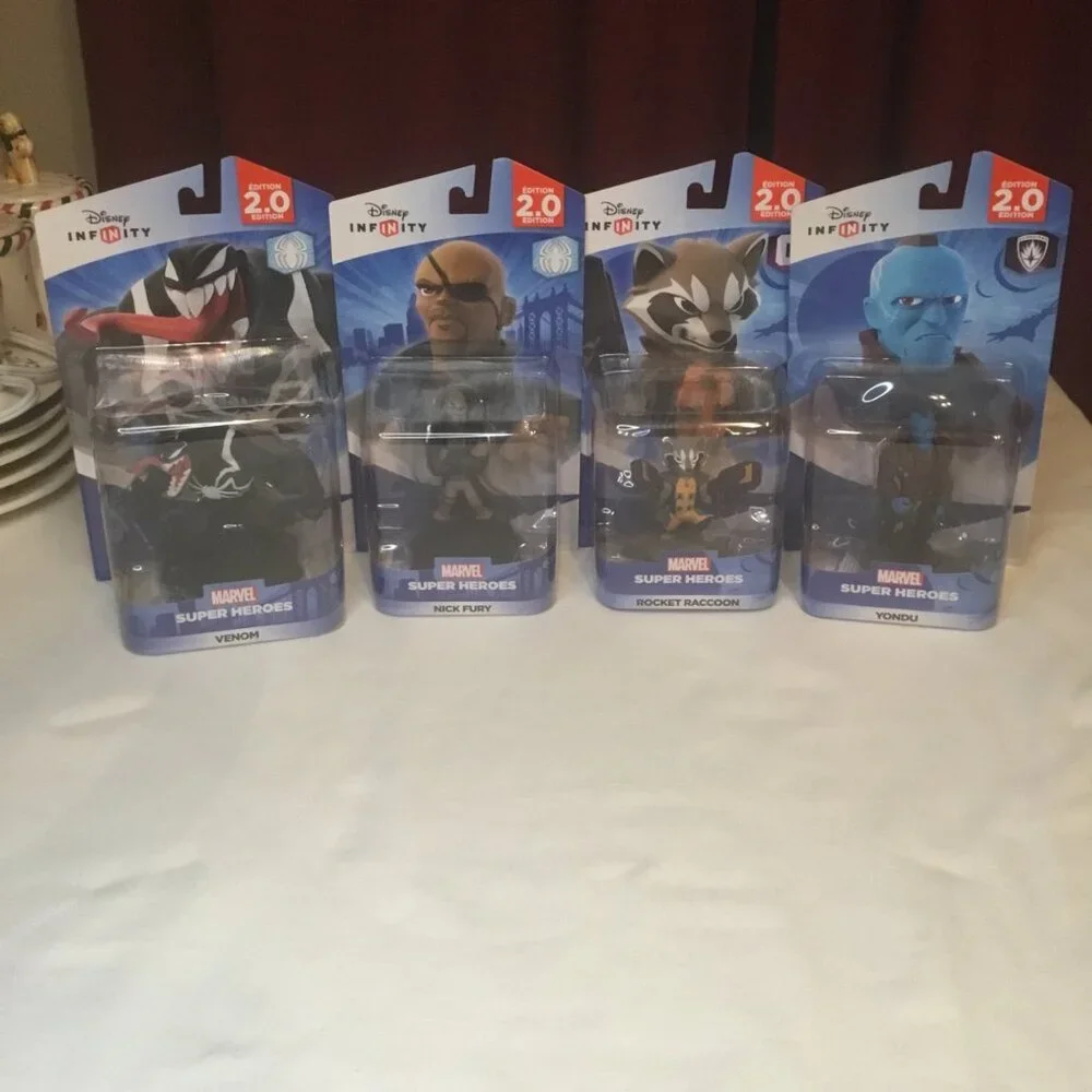 NEW 4 Character Marvel Disney Infinity Superheroes Edition 2.0